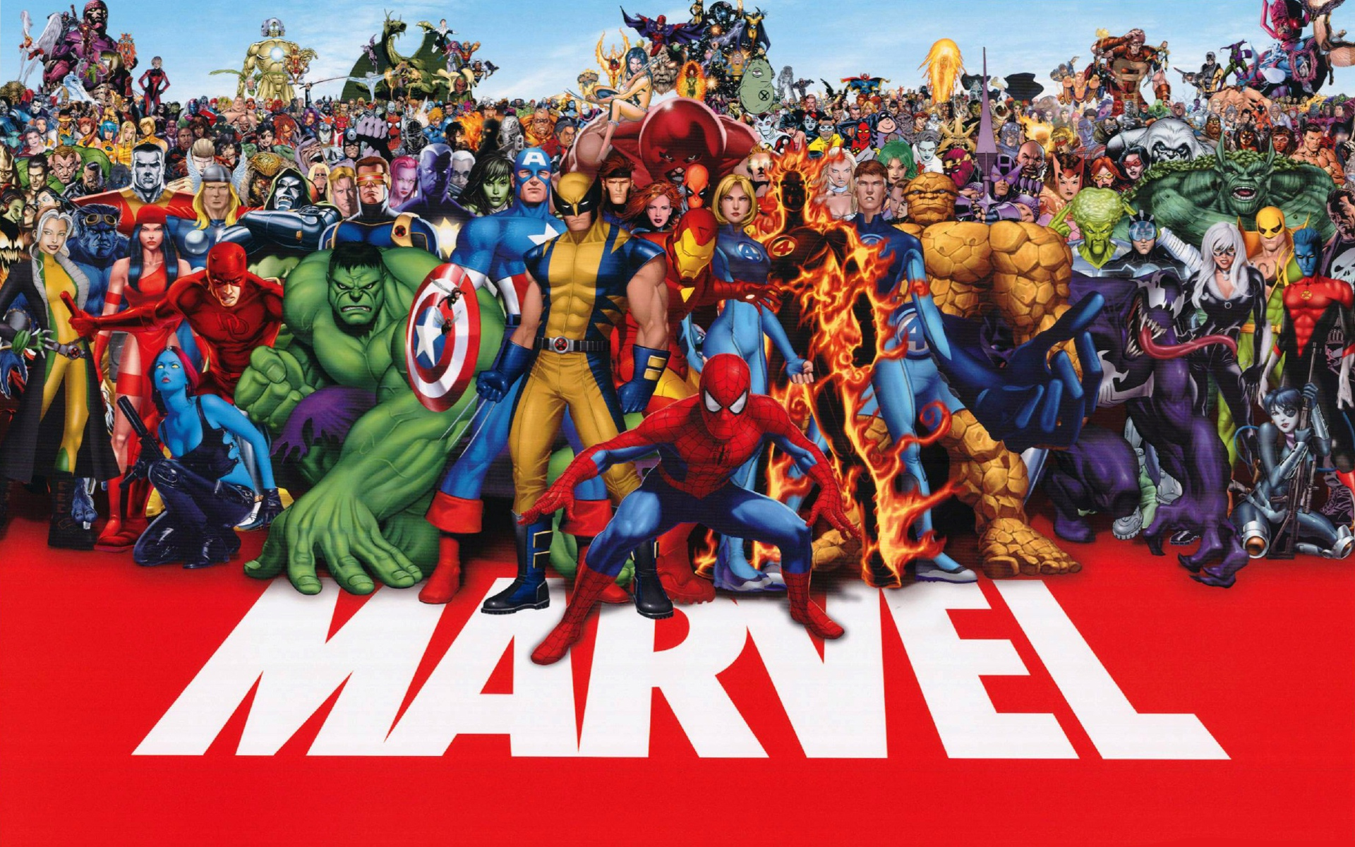 MARVEL wallpaper with Heroes